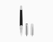 ST Dupont W1 Defi Mil RB Shiny Silver/Black 402706 - Shams Shopping Centre ST Dupont  