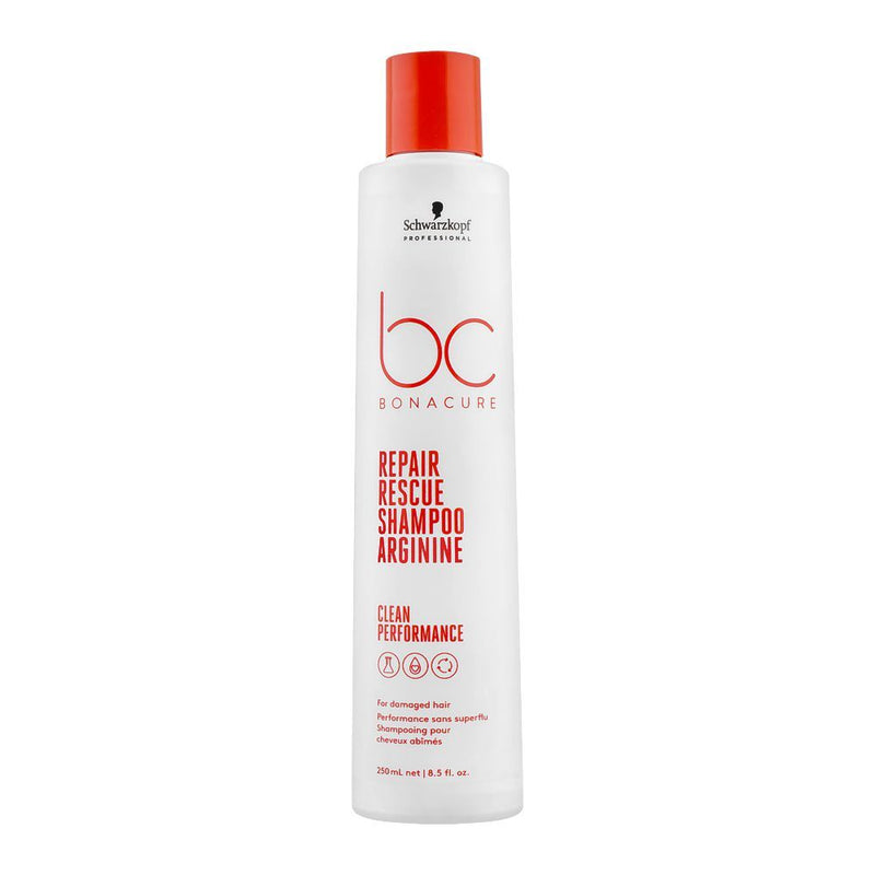 Schwarzkopf BC Clean Performance Repair Rescue Arginine Shampoo 250ml