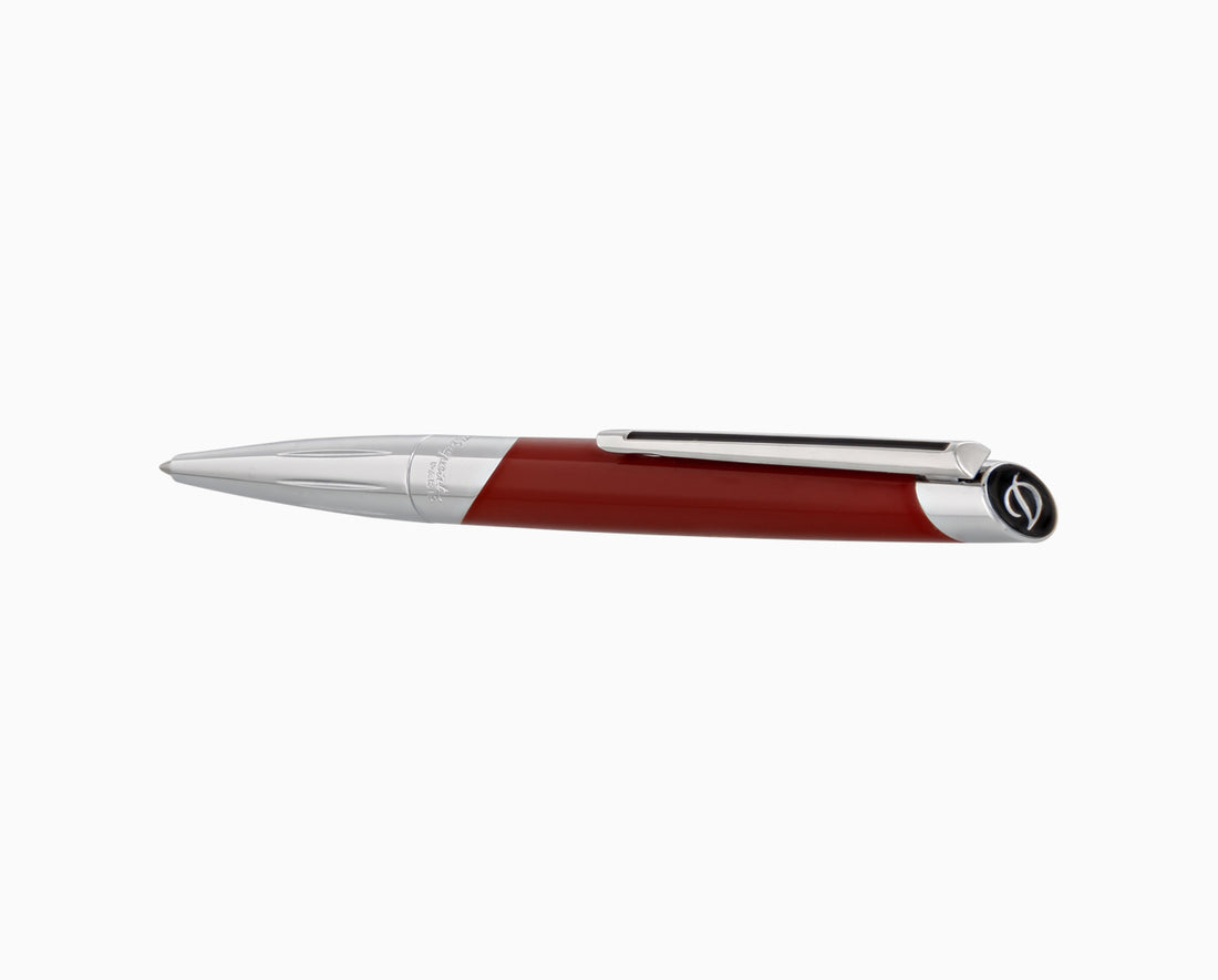ST Dupont W1 Defi Mil RB Silver/Matte Red 402739 - Shams Shopping Centre ST Dupont  