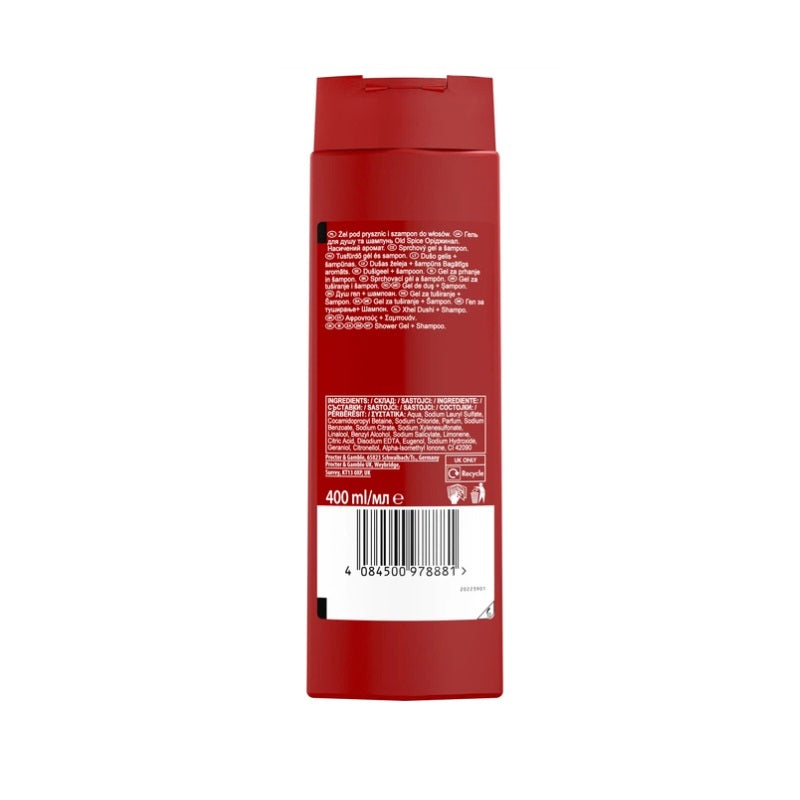 Old Spice Original 3In1 Shower Gel 400ml
