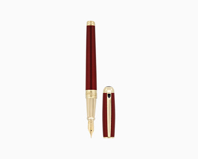 ST Dupont W1 Line D FP Lar Red Nlined Special 410108L - Shams Shopping Centre ST Dupont  