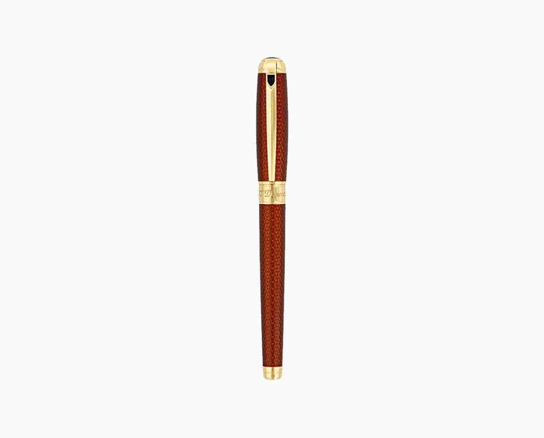 ST Dupont W1 Line D FP Lar Amber Special 410111L - Shams Shopping Centre ST Dupont  