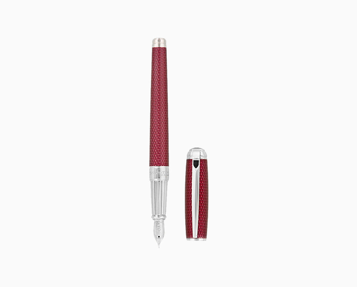 ST Dupont W1 Line D FP Lar Dark Pink Special 410112L - Shams Shopping Centre ST Dupont  