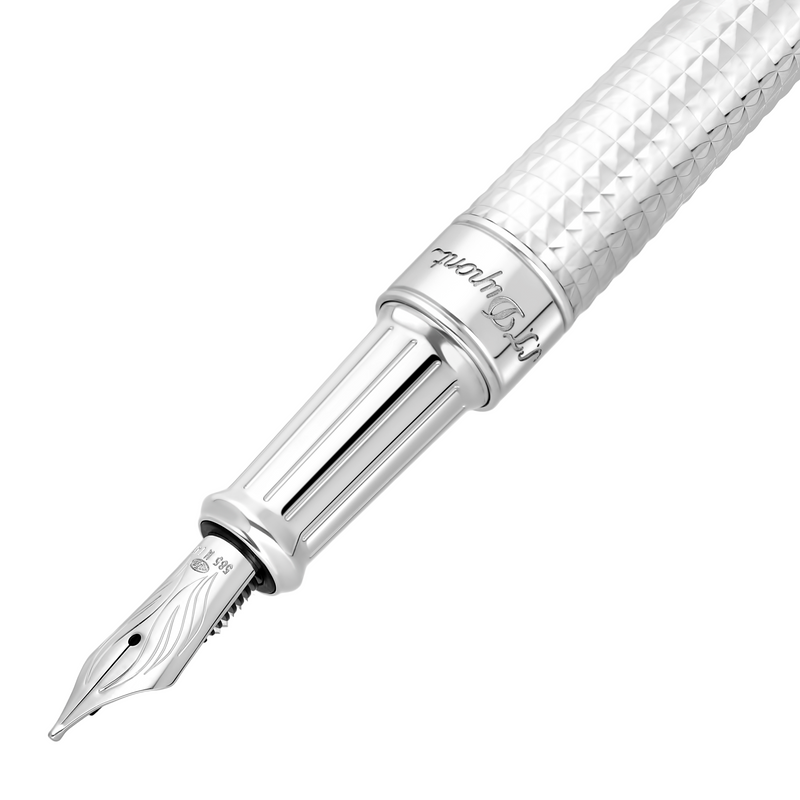 ST Dupont WI Line FB Eternity Silver Medium 420014M