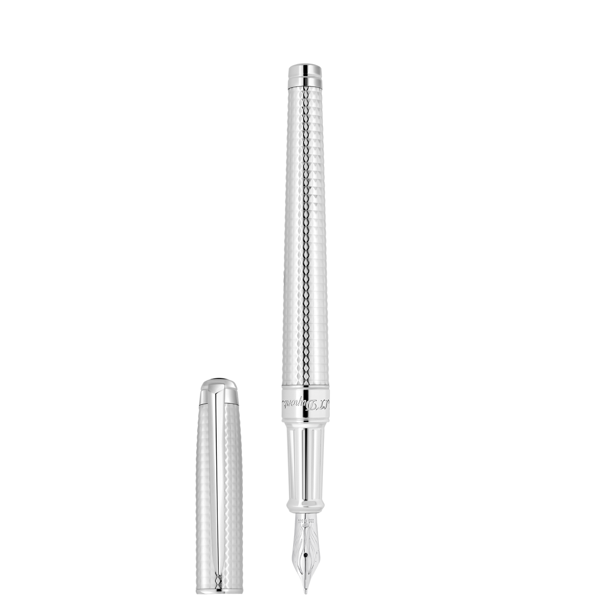ST Dupont WI Line FB Eternity Silver Medium 420014M