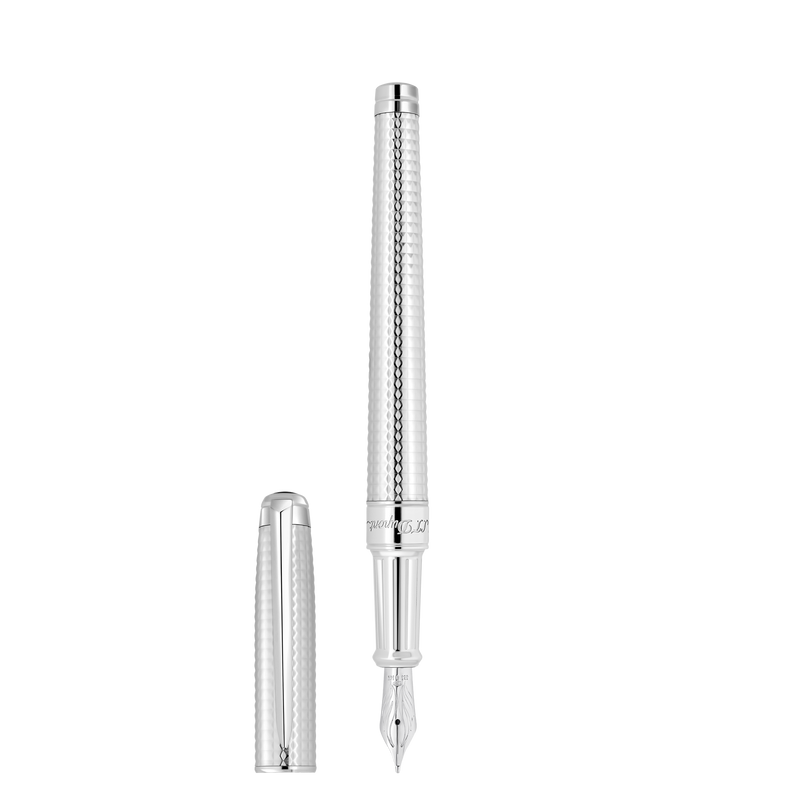 ST Dupont WI Line FB Eternity Silver Medium 420014M