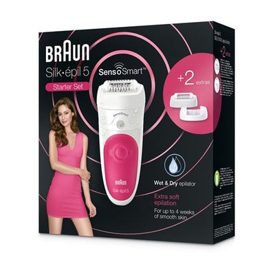 Braun Silk-Epil 5 Extra Softy Epilator SES5-500 - Shams Shopping Centre Braun  