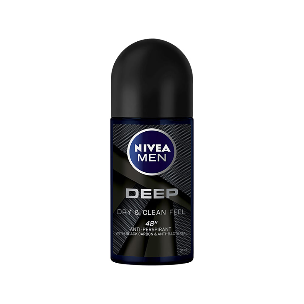 Nivea Men Deep Black Carbon Roll On 50ml