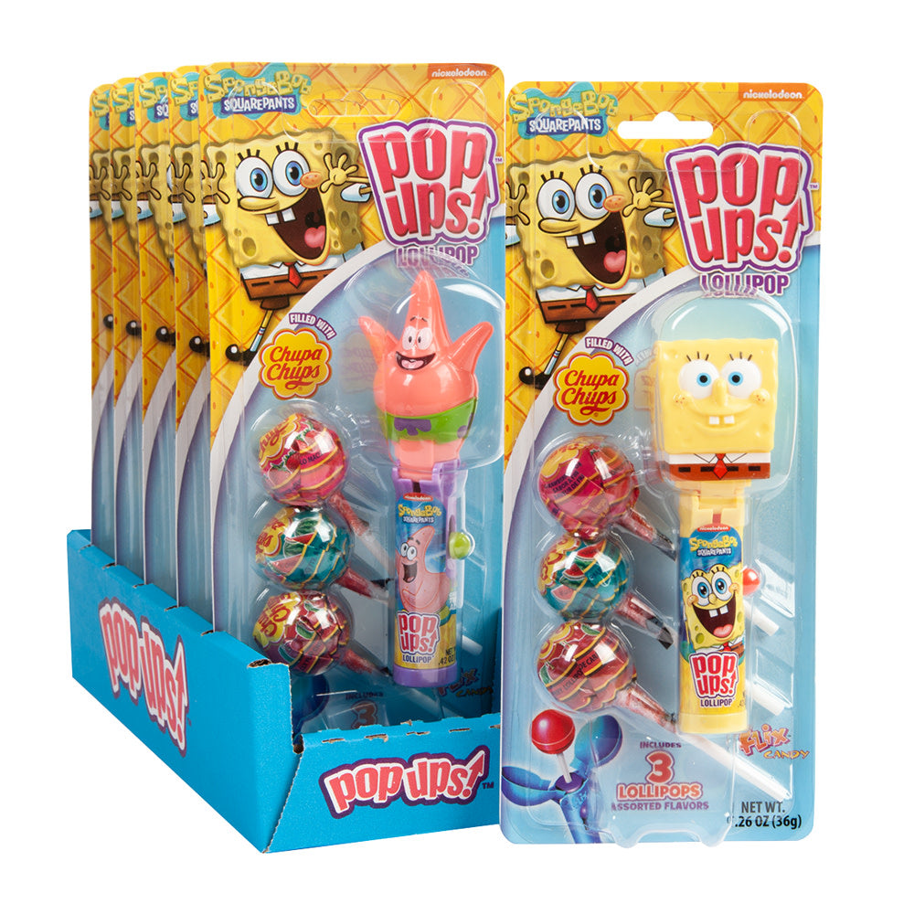 Songebob Pop Up - Lollipop 36g - Shams Shopping Centre Songebob  