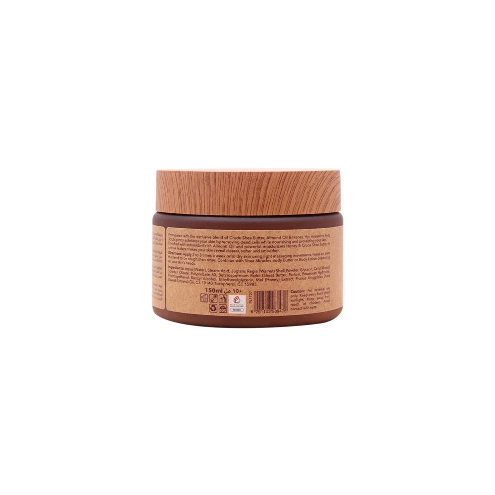 Shea Miracles Shea Body Scrub 150ml