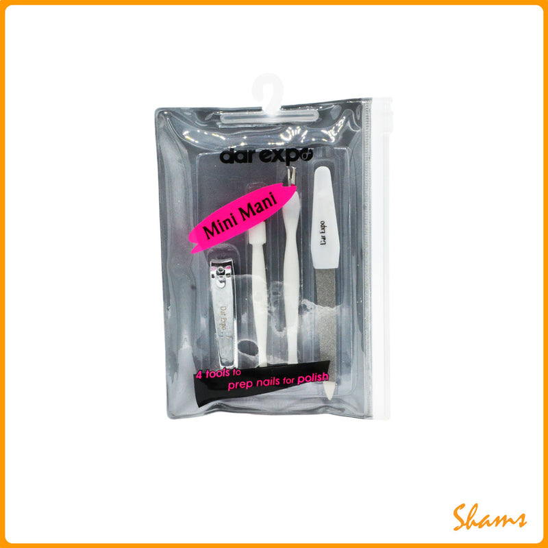 Dar Expo Mini Mani 4pc Manicure Kit DEM-109