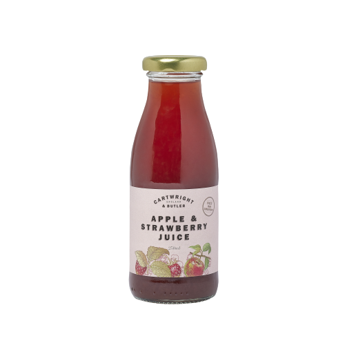 Cartwright & Butler Apple & Strawberry Juice 250ml