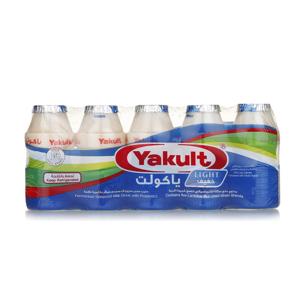 Yakult Yog Milk Light 5x80ml - Shams Shopping Centre Yakult  