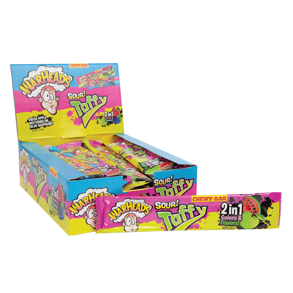 Warheads Laffy Taffy 2in1 Bar 42g - Shams Shopping Centre Warheads  