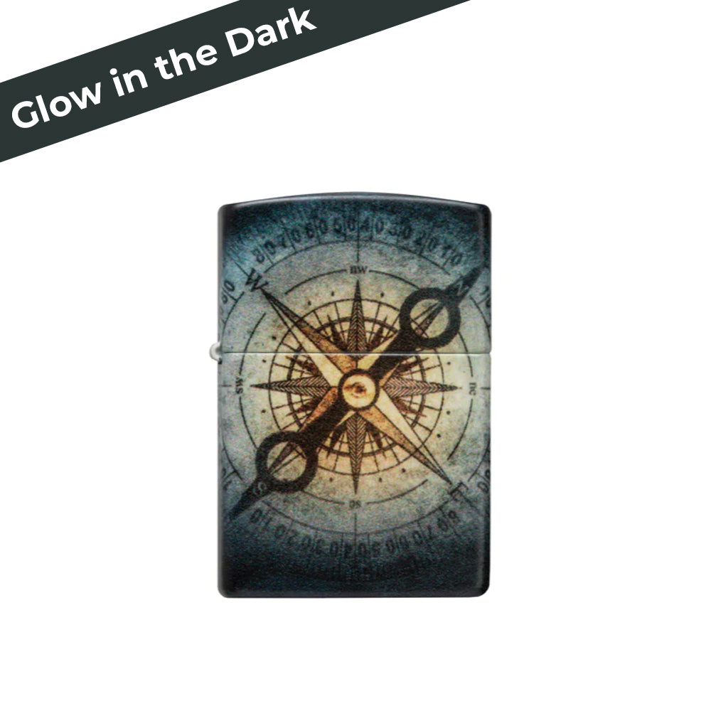 Zippo 48562 Compass Ghost Design - Shams Shopping Centre Zippo  