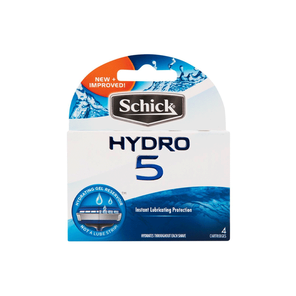 Schick Hydro 5 Refill Blade Cart 4s
