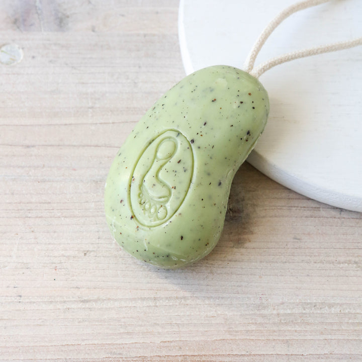 Maitre Savonitto Kiwi Foot Scrub Soap - 110g