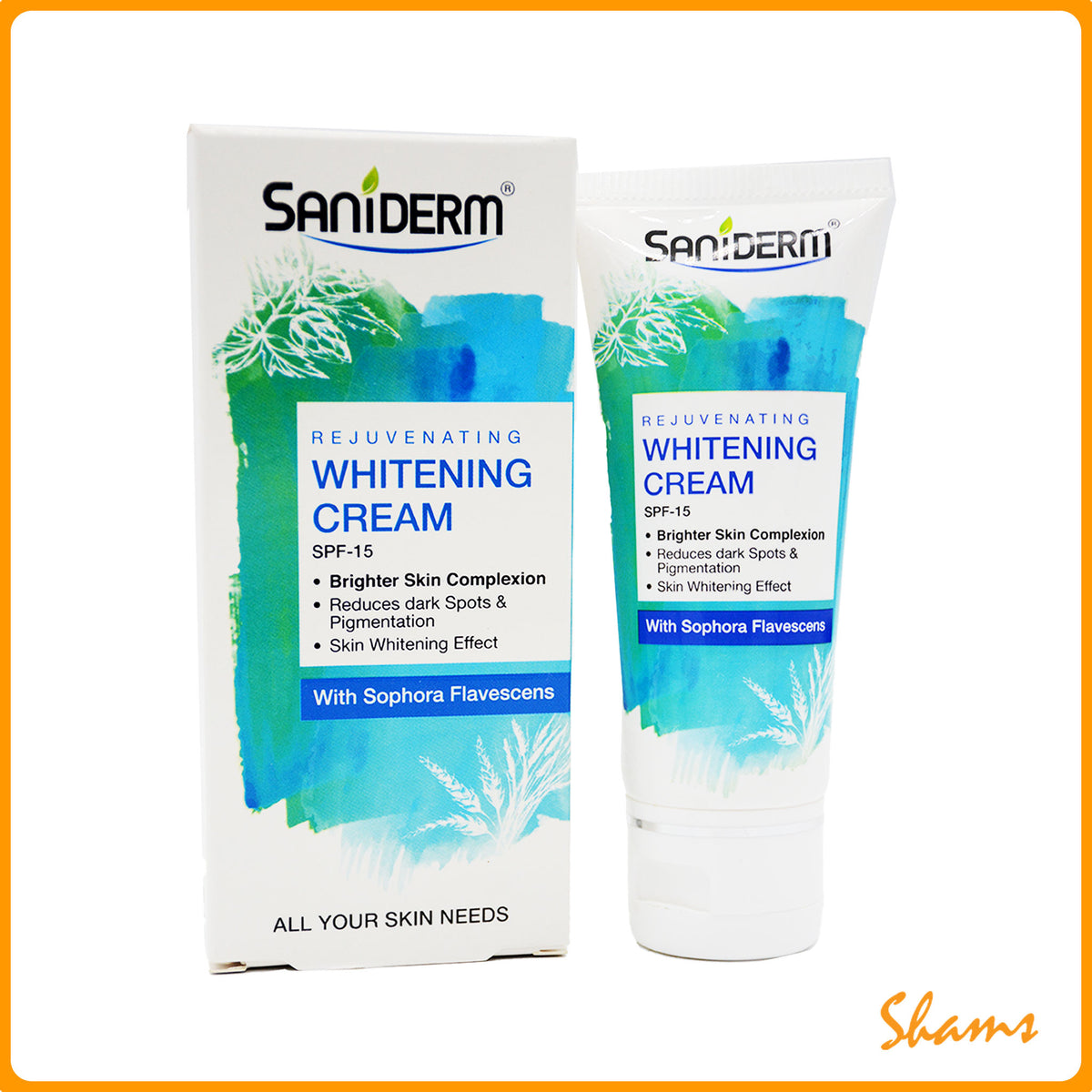 Saniderm Facial Whitening Cream SPF 20 50ml