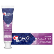 Crest 3D White Advanced Toothpaste - Radiant Mint 70ml