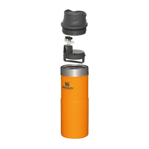 Stanley Classic Trigger Action Travel Mug | 0.35L | Saffron - Shams Shopping Centre Stanley  