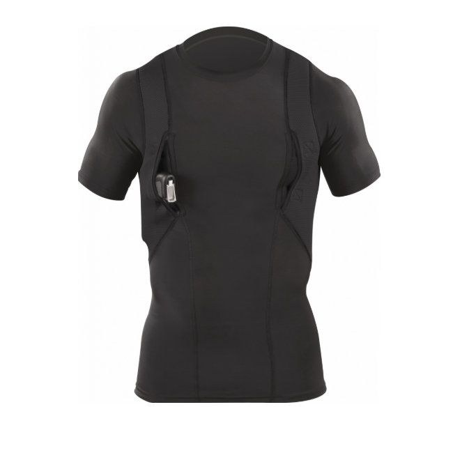 5.11 40011 S Holster Shirt Crew S/S 019 Black
