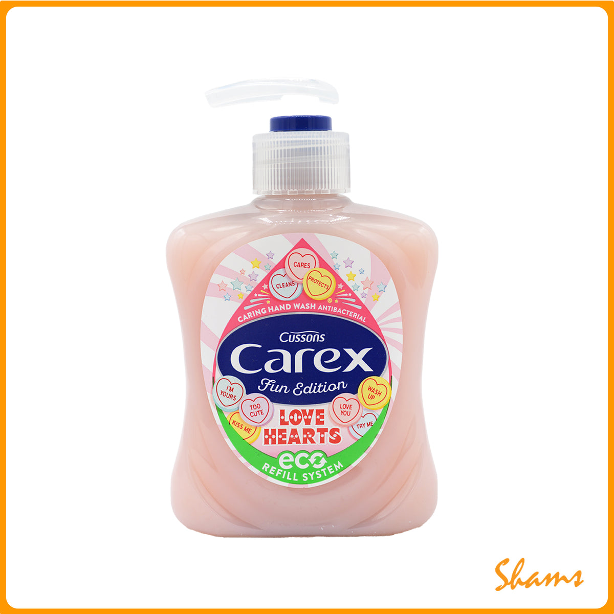Carex Love Hearts Hand Wash 250ml
