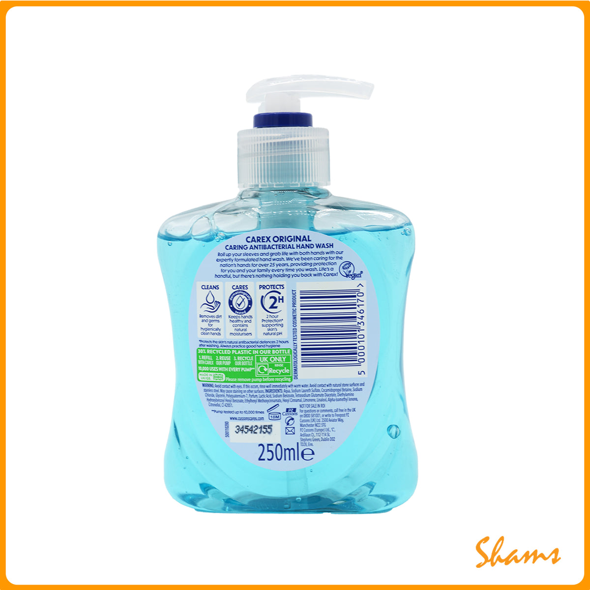 Carex Original Hand Wash 250ml