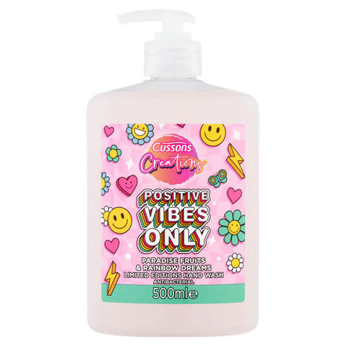 Cussons Creations Positive Vibes Only Paradise Fruits Hand Wash 500ml - Shams Shopping Centre Cussons  