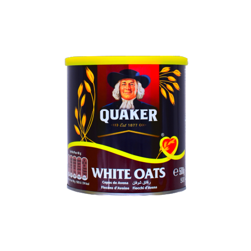 Quaker White Oats 500g - Shams Shopping Centre Quaker  