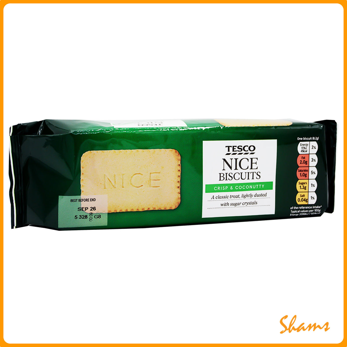 Tesco Nice Biscuits 200 G