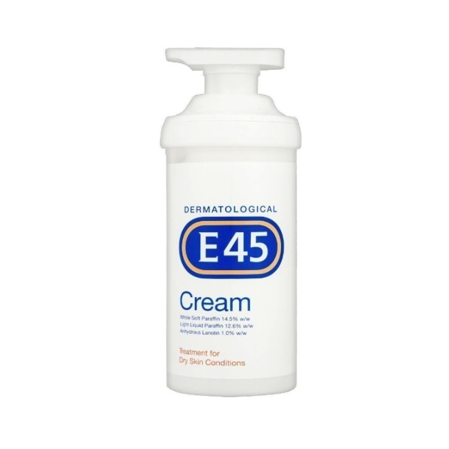 E45 Cream Jar Pump 500g