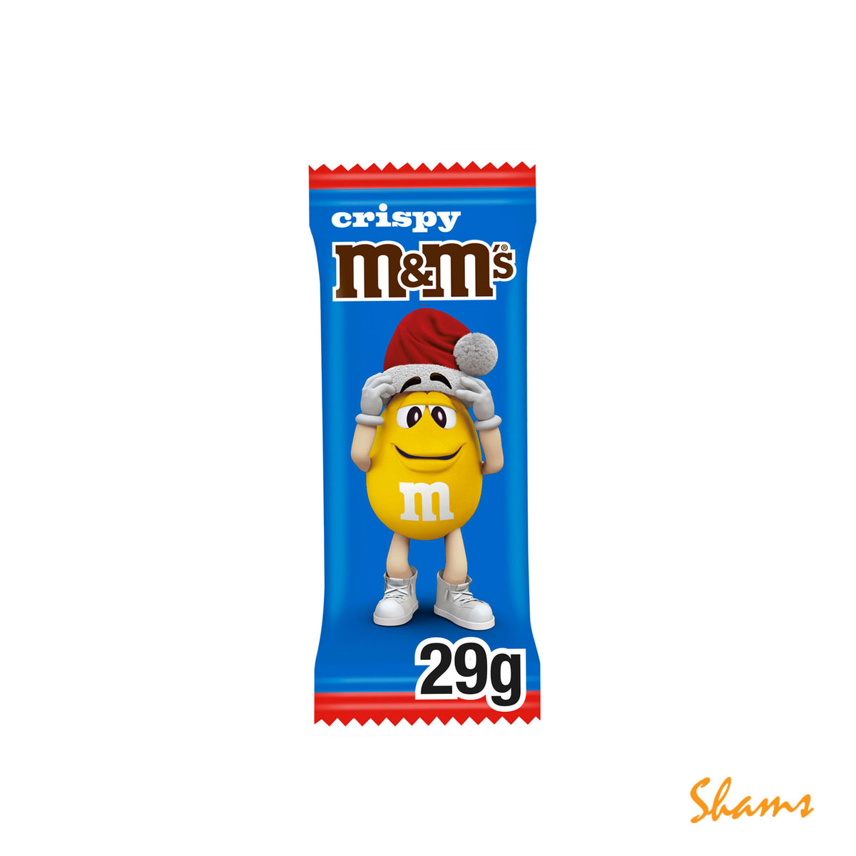 M&M's Crispy Santa Milk Chocolate Bar 29g
