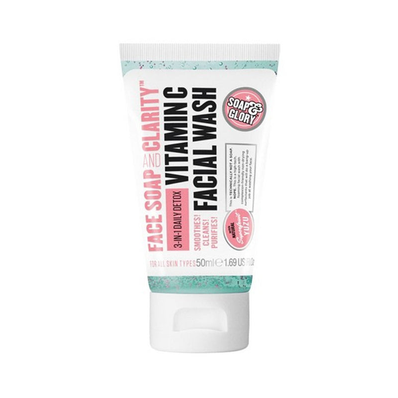 S&G Face Soap & Clarity Vitamin-C Facial Wash 50ml - Shams Shopping Centre Soap & Glory  