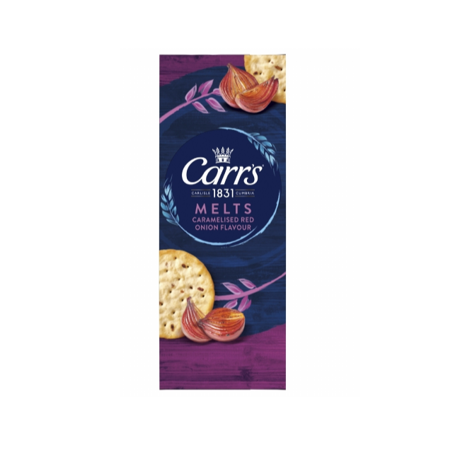 Carrs Melts Caramelized Red Onoin Flavour 150g