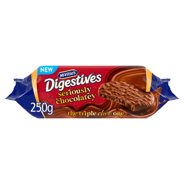 McVities Seriously Chocolate Digestive Biscuits 232g