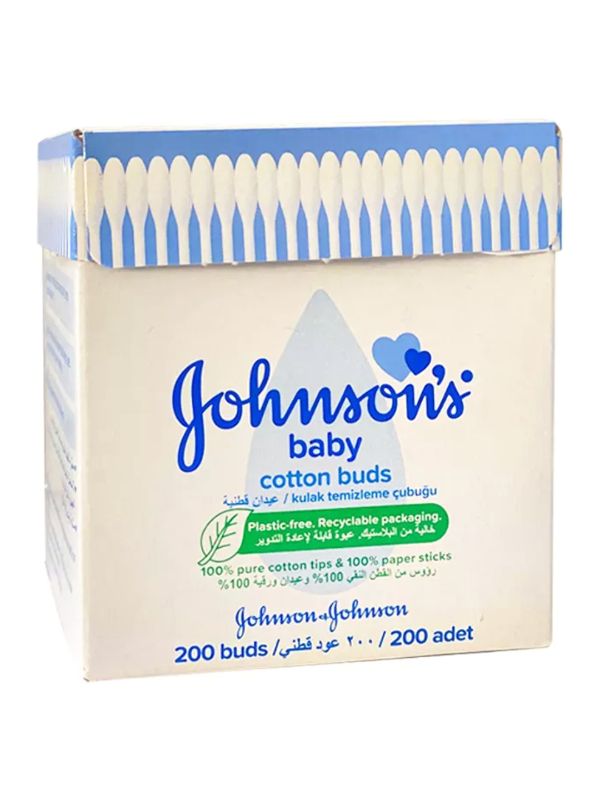Johnson's Cotton Buds 200pcs - Shams Shopping Centre Johnson'S  