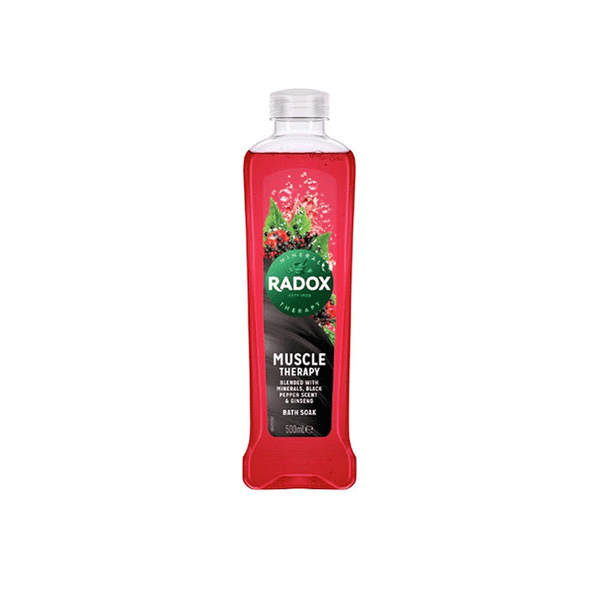 Radox Muscle Therapy Black Pepper & Ginseng Bath Soak 500ml