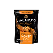 Walkers Sensation Peanuts Honey & Salte 170g