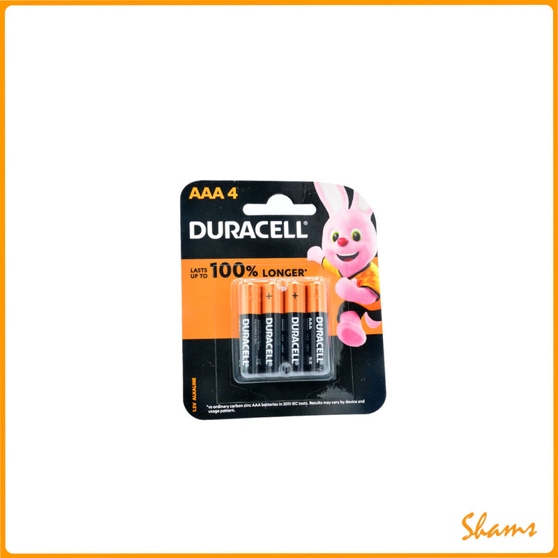 Duracell Alkaline AAA4 Cell