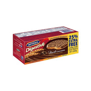 McVities Digestive Dark Chocolate 250g - Shams Shopping Centre Mcvities  