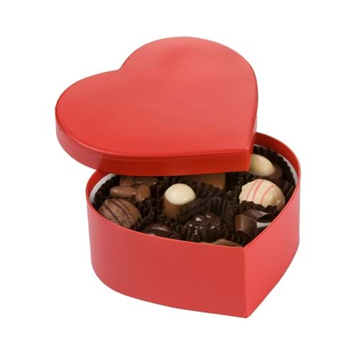 Bolci Belgian Chocolate Heart Tin Box 125g