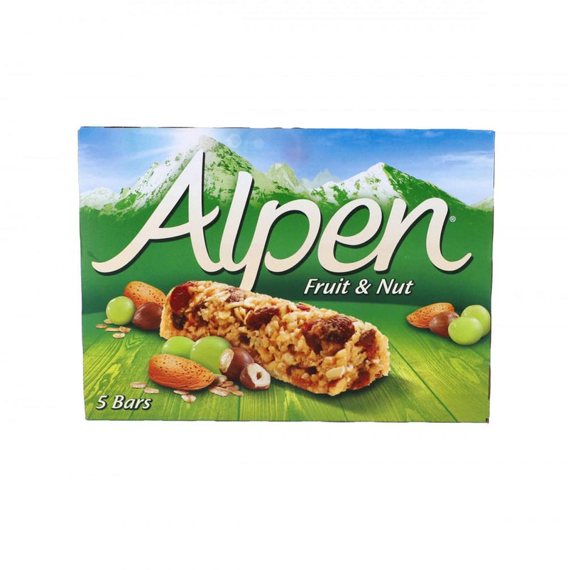 Alpen fruit & nut mixed cereal bars 150g