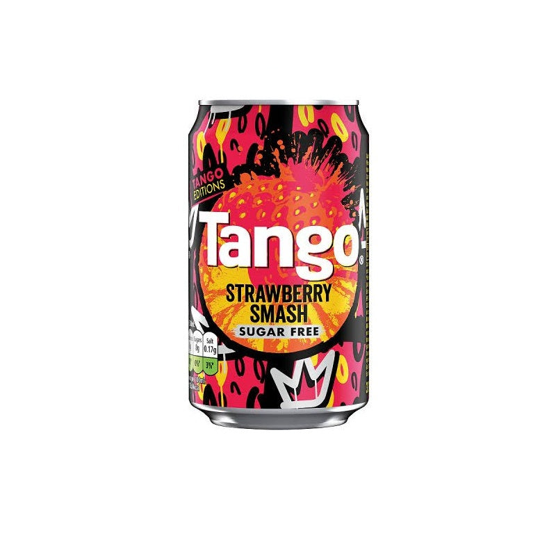Tango Strawberry Smash Sugar Free Can 330ml