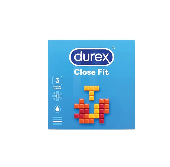 Durex Close Fit Condoms 3 's