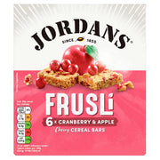 Jordans Frusli Cranberries & Apple Bar 6X30g - Shams Shopping Centre Jordans  