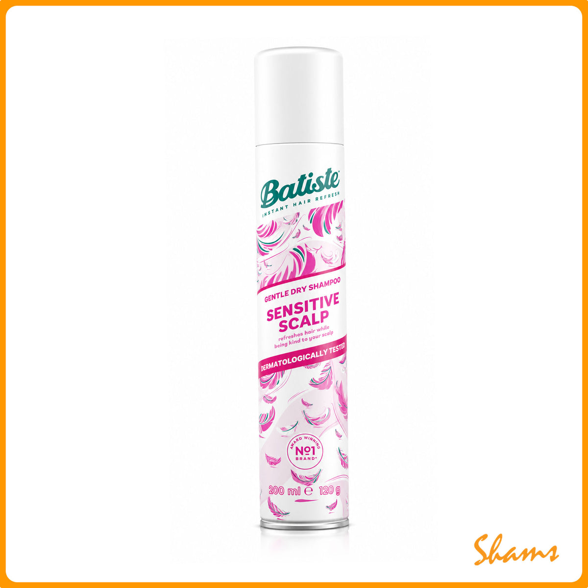 Batiste Sensitive Scalp Dry Shampoo 200ml