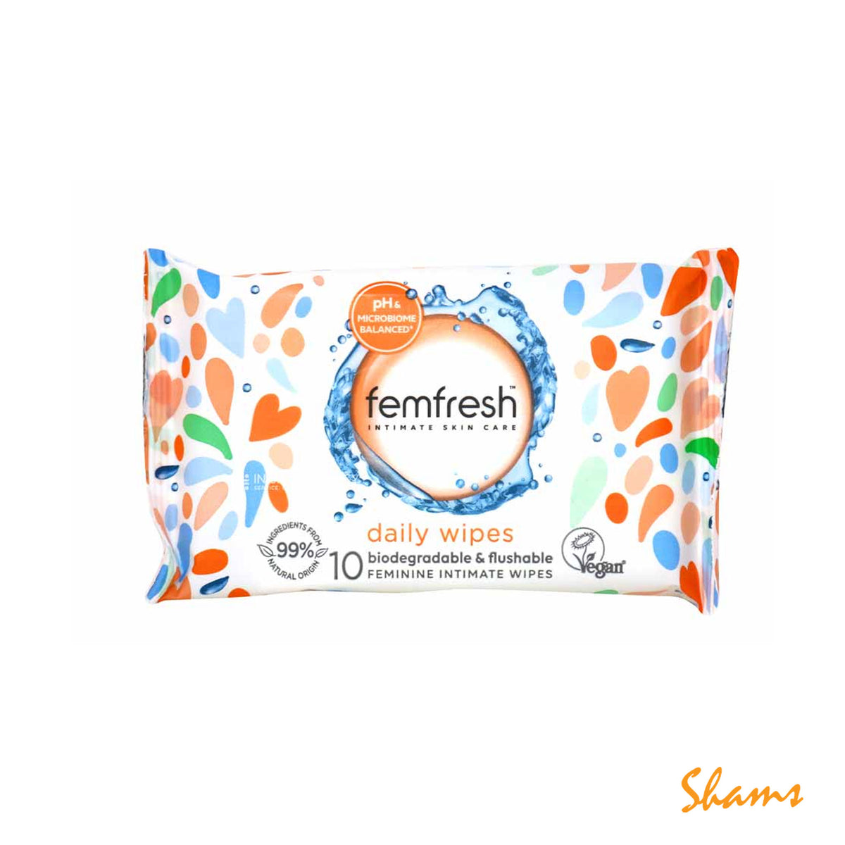 Femfresh 10 Freshness Wipes