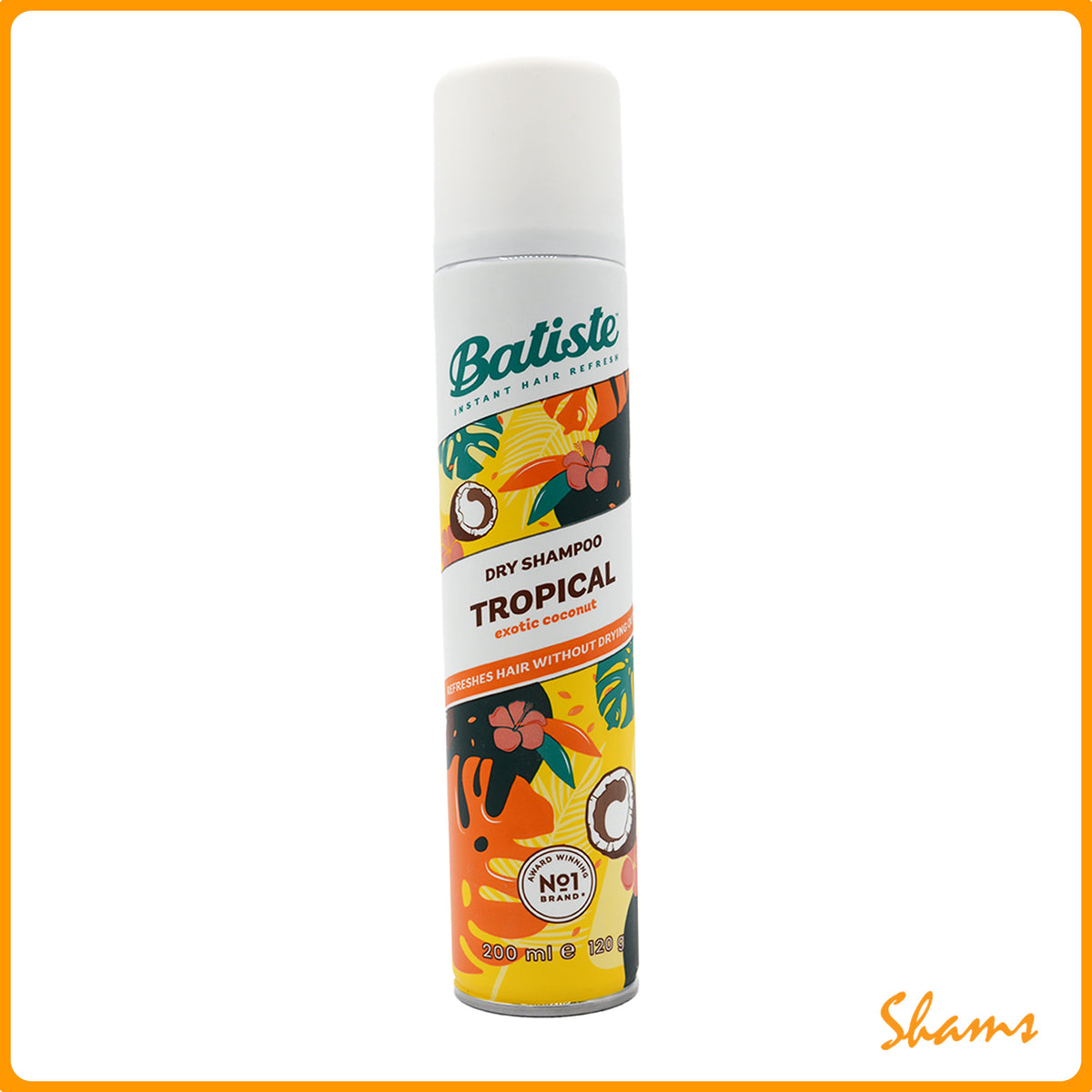 Batiste Tropical Dry Shampoo 200ml