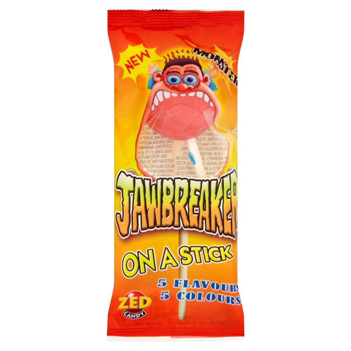 Jawbreaker On A Stick Candy 60g - Shams Shopping Centre Jaw Breaker  