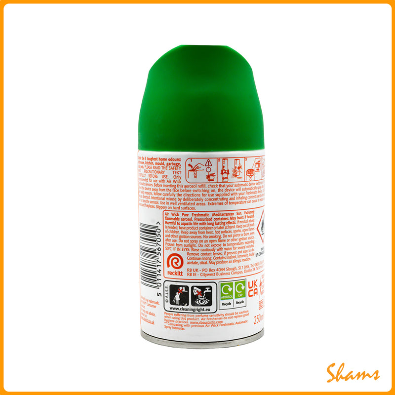 Air Wick Mediterranean Sun Air Freshner 250ml